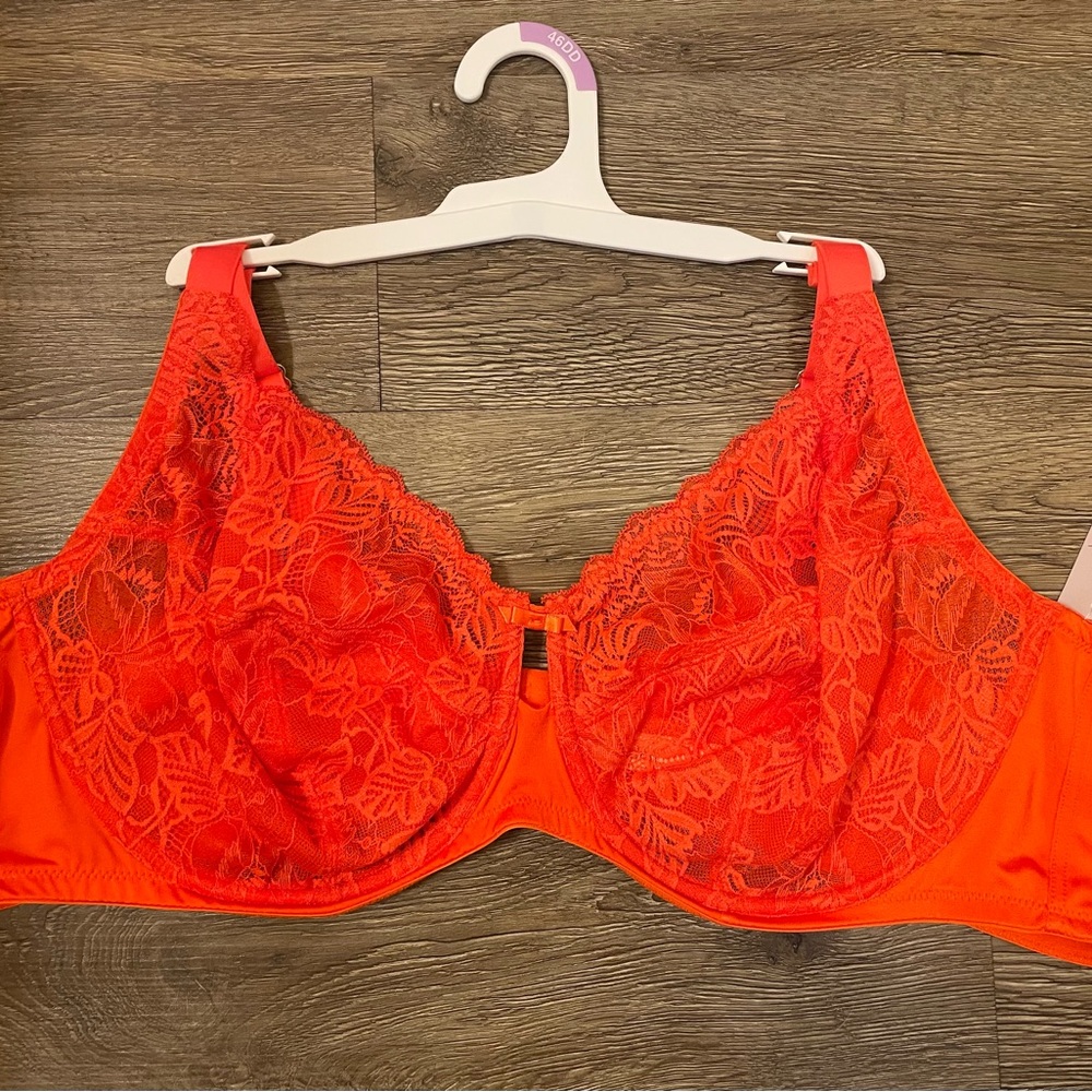 Auden Red Lace Bra- Size 46DD. NWT!